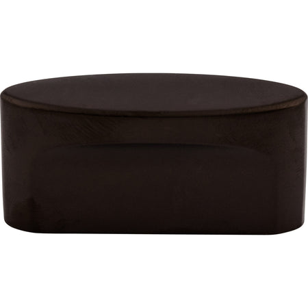 Top Knobs TK74ORB: 1-1/2" cc Sanctuary Oval Slot Cabinet Knob - Oil Rubbed Bronze