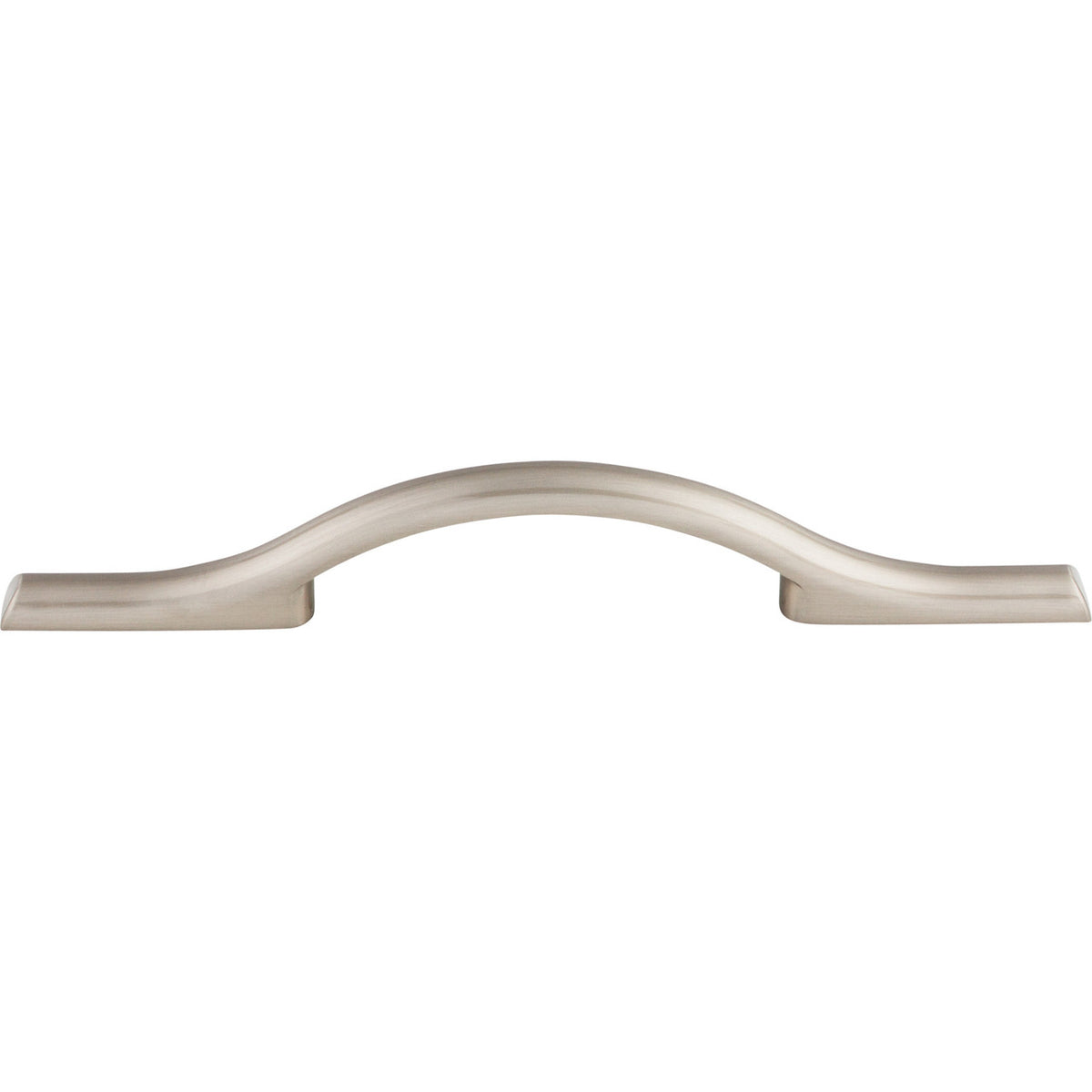 Top Knobs TK753BSN: 3-3/4" cc Somerdale Arched Cabinet Pull - Brushed Satin Nickel