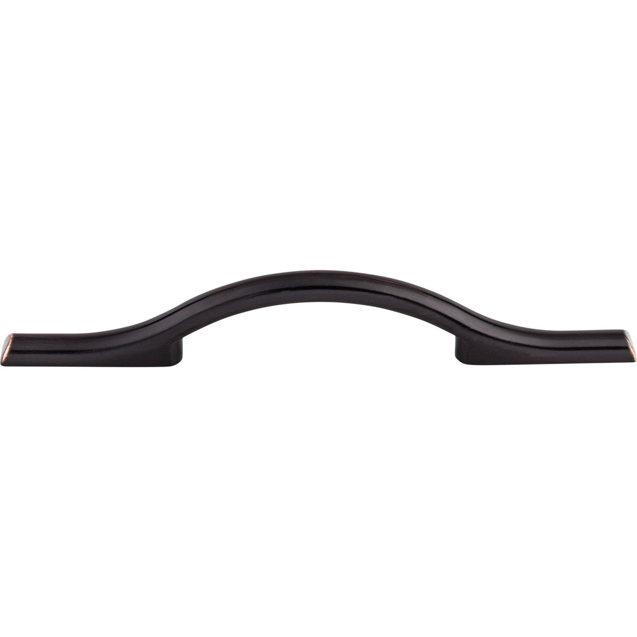 Top Knobs TK753TB: 3-3/4" cc Somerdale Arched Cabinet Pull - Tuscan Bronze