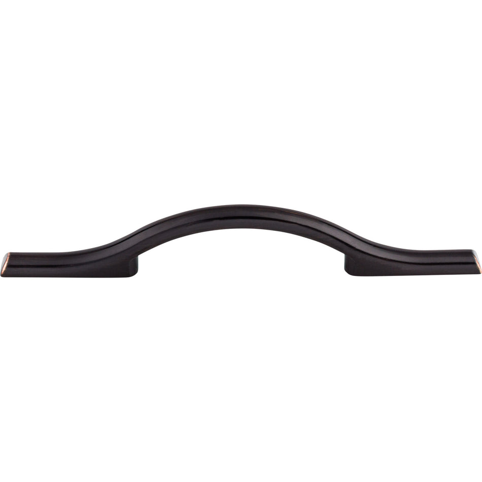 Top Knobs TK753TB: 3-3/4" cc Somerdale Arched Cabinet Pull - Tuscan Bronze