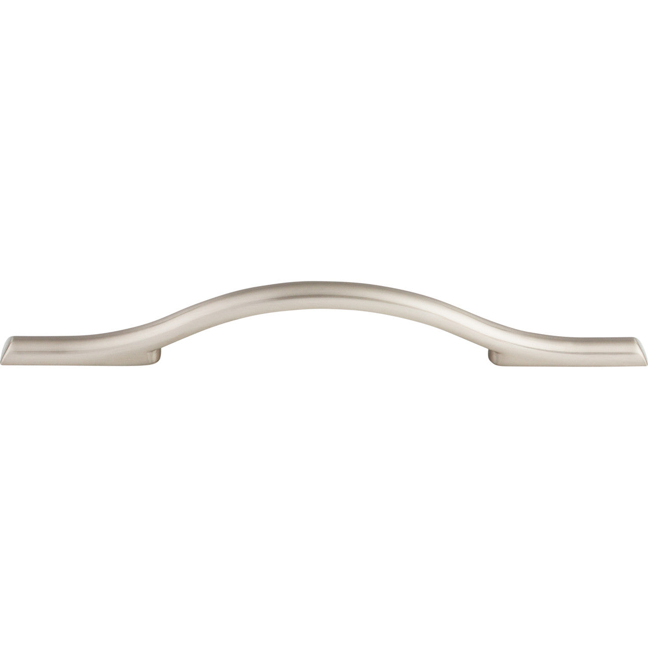 Top Knobs TK754BSN: 5-1/16" cc Somerdale Arched Cabinet Pull - Brushed Satin Nickel