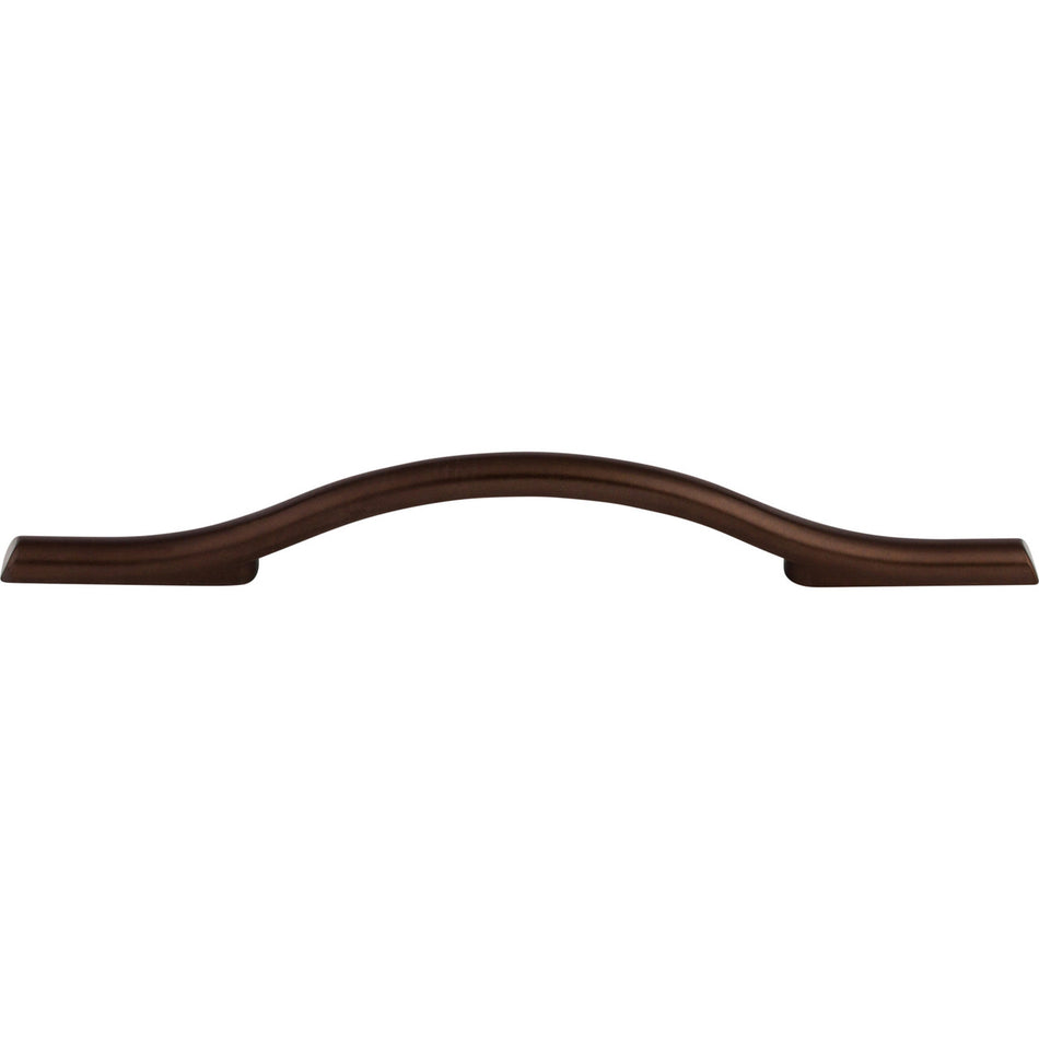 Top Knobs TK754ORB: 5-1/16" cc Somerdale Arched Cabinet Pull - Oil Rubbed Bronze