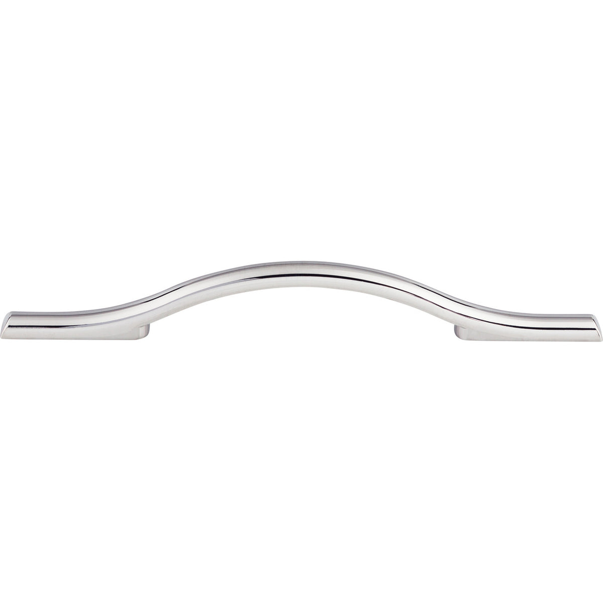 Top Knobs TK754PC: 5-1/16" cc Somerdale Arched Cabinet Pull - Polished Chrome
