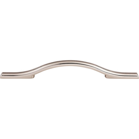 Top Knobs TK754PN: 5-1/16" cc Somerdale Arched Cabinet Pull - Polished Nickel