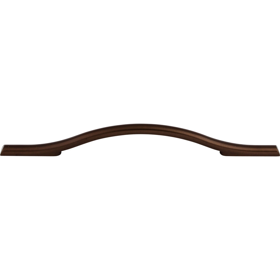 Top Knobs TK755ORB: 6-5/16" cc Somerdale Arched Cabinet Pull - Oil Rubbed Bronze
