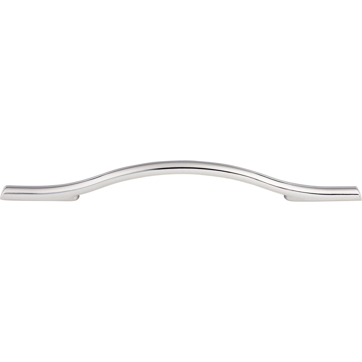 Top Knobs TK755PC: 6-5/16" cc Somerdale Arched Cabinet Pull - Polished Chrome