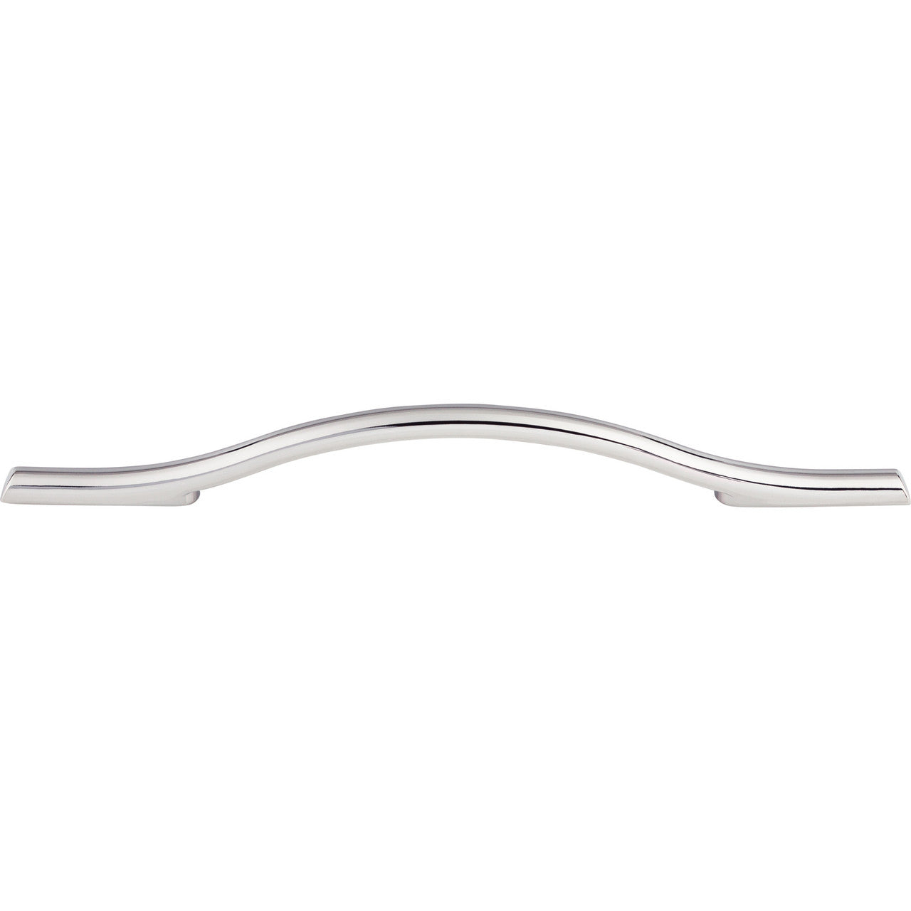 Top Knobs TK755PC: 6-5/16" cc Somerdale Arched Cabinet Pull - Polished Chrome