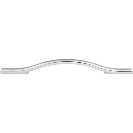 Top Knobs TK755PC: 6-5/16" cc Somerdale Arched Cabinet Pull - Polished Chrome