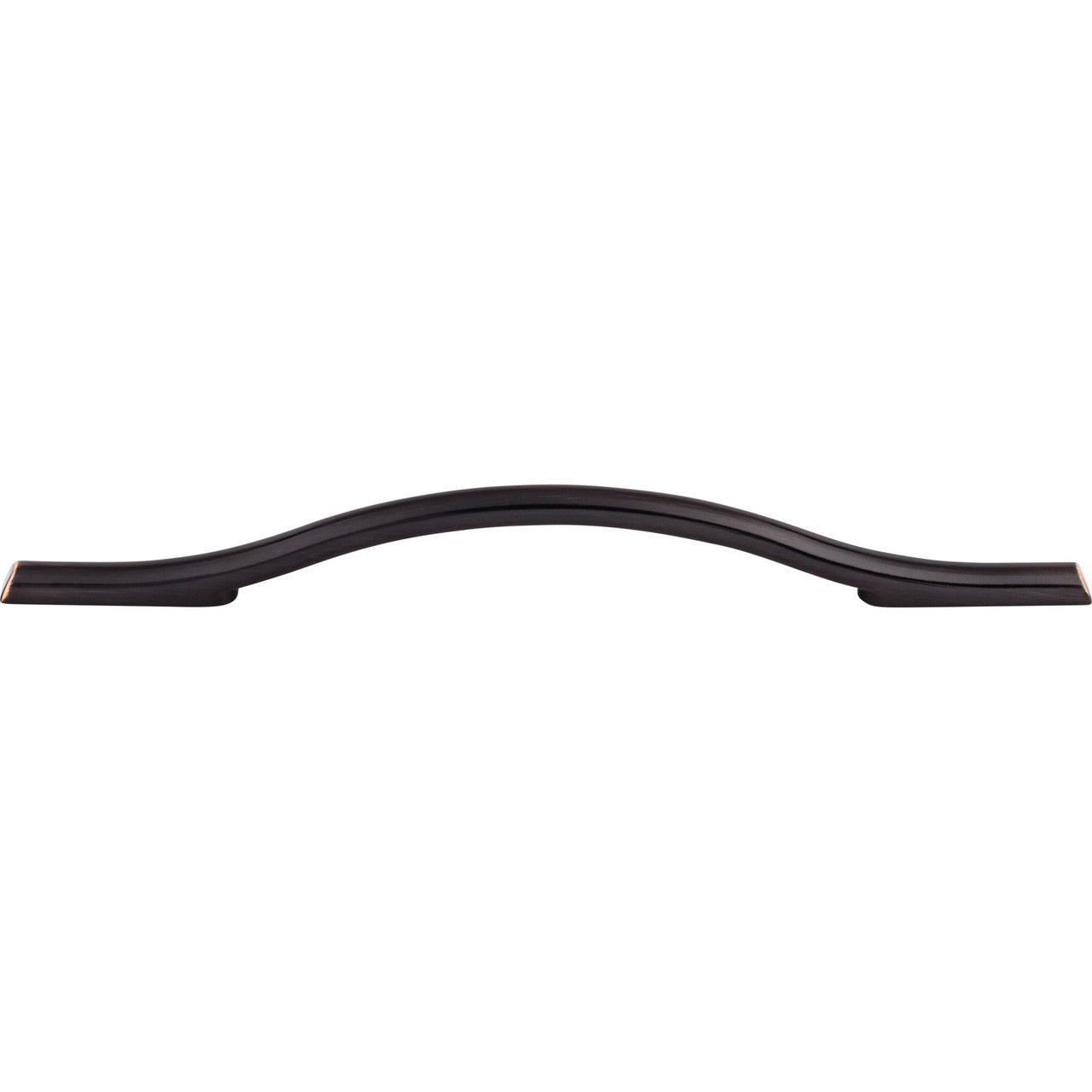 Top Knobs TK755TB: 6-5/16" cc Somerdale Arched Cabinet Pull - Tuscan Bronze