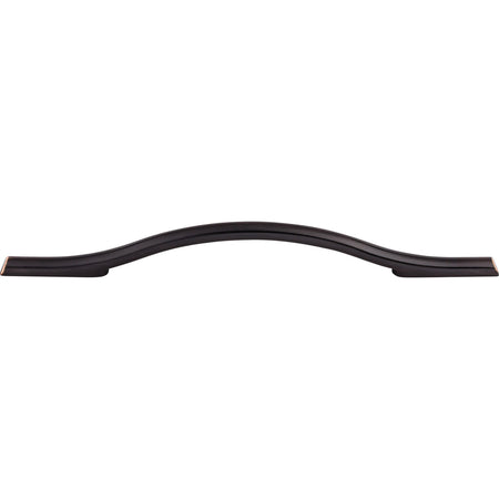 Top Knobs TK755TB: 6-5/16" cc Somerdale Arched Cabinet Pull - Tuscan Bronze