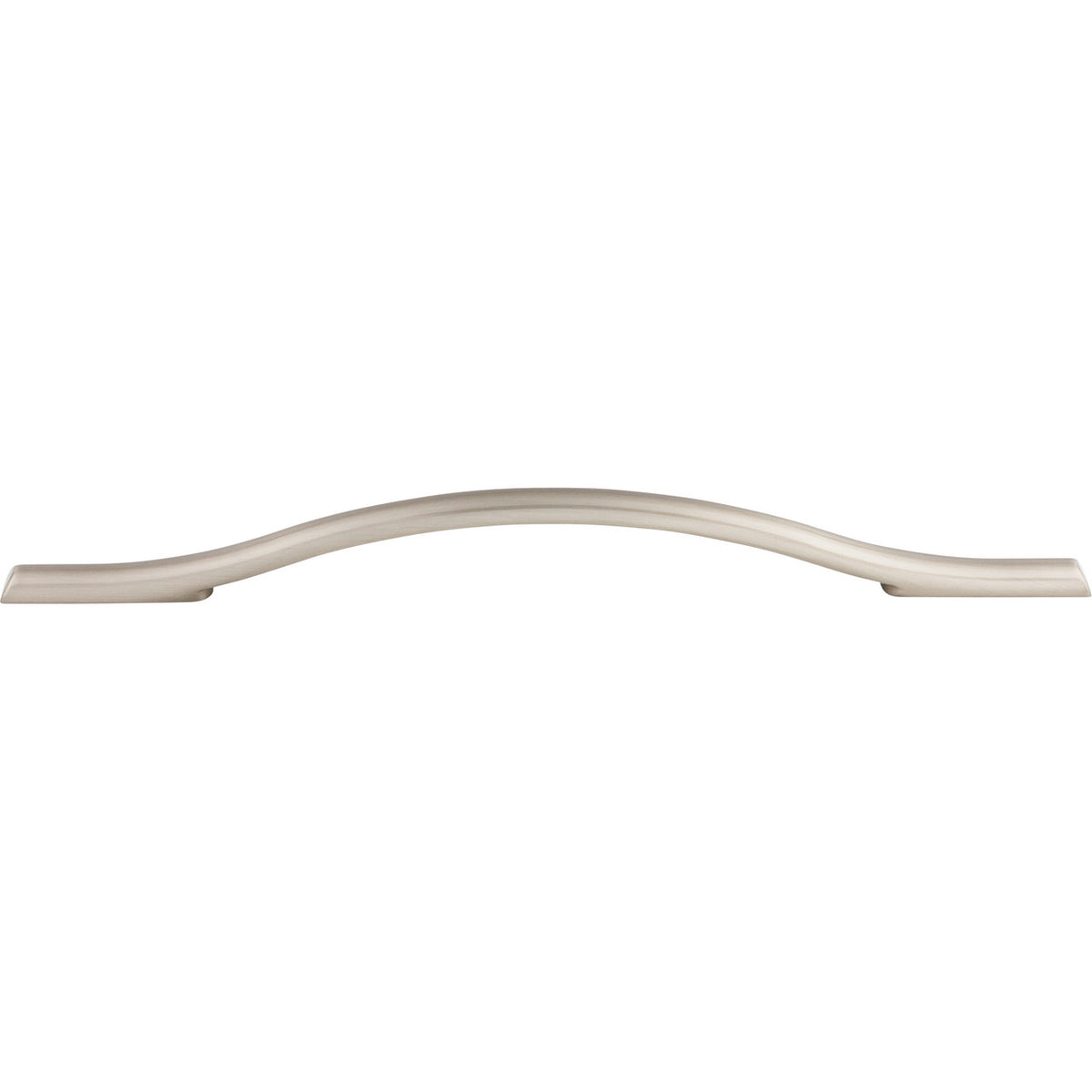 Top Knobs TK756BSN: 7-9/16" cc Somerdale Arched Cabinet Pull - Brushed Satin Nickel
