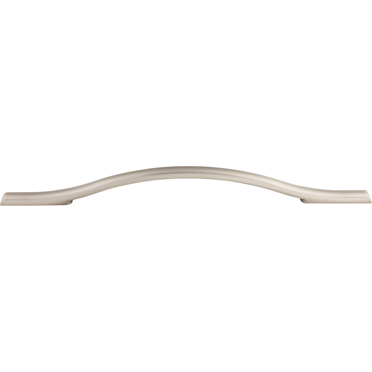 Top Knobs TK756BSN: 7-9/16" cc Somerdale Arched Cabinet Pull - Brushed Satin Nickel
