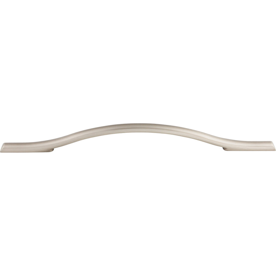 Top Knobs TK756BSN: 7-9/16" cc Somerdale Arched Cabinet Pull - Brushed Satin Nickel