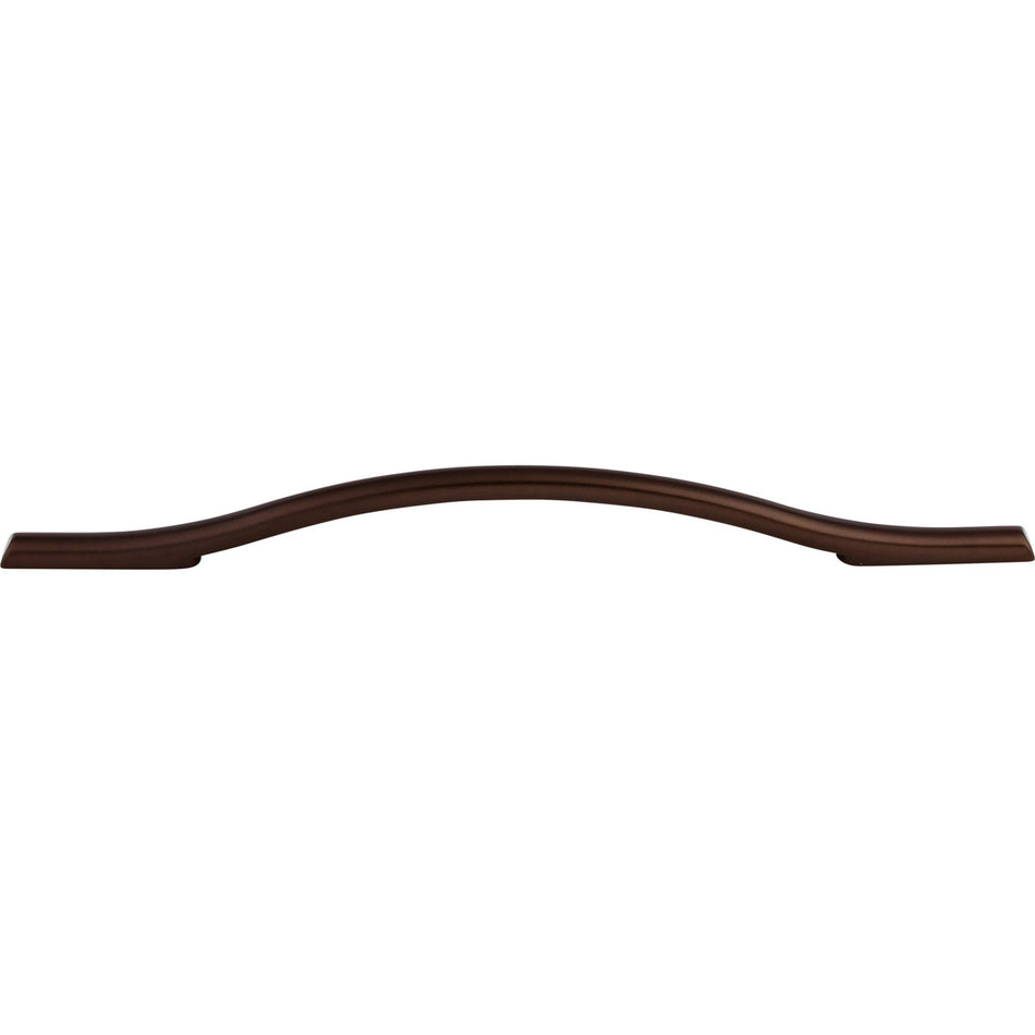 Top Knobs TK756ORB: 7-9/16" cc Somerdale Arched Cabinet Pull - Oil Rubbed Bronze