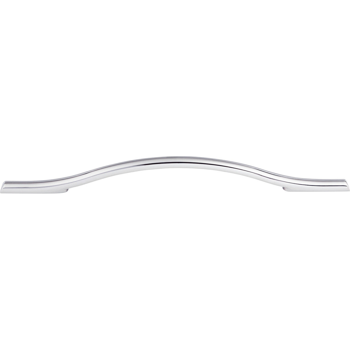 Top Knobs TK756PC: 7-9/16" cc Somerdale Arched Cabinet Pull - Polished Chrome