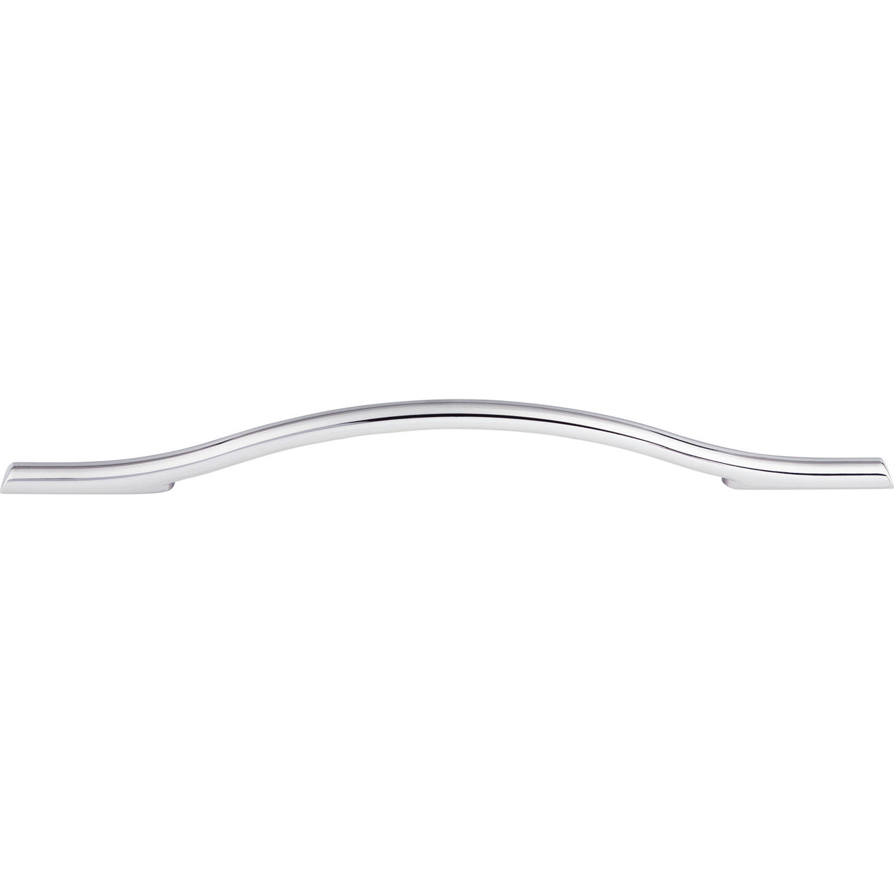 Top Knobs TK756PC: 7-9/16" cc Somerdale Arched Cabinet Pull - Polished Chrome
