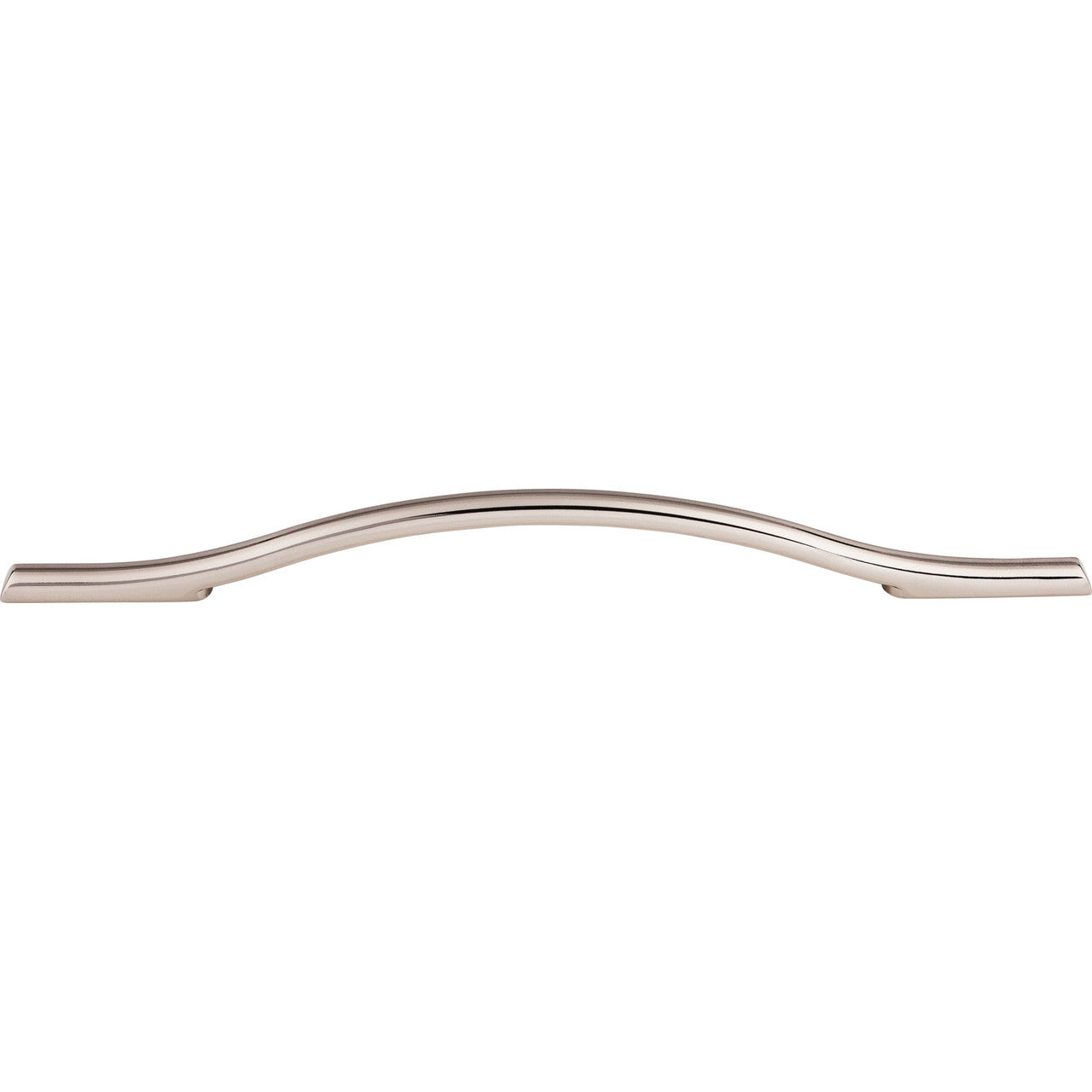 Top Knobs TK756PN: 7-9/16" cc Somerdale Arched Cabinet Pull - Polished Nickel