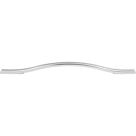 Top Knobs TK757PC: 9" cc Somerdale Arched Cabinet Pull - Polished Chrome