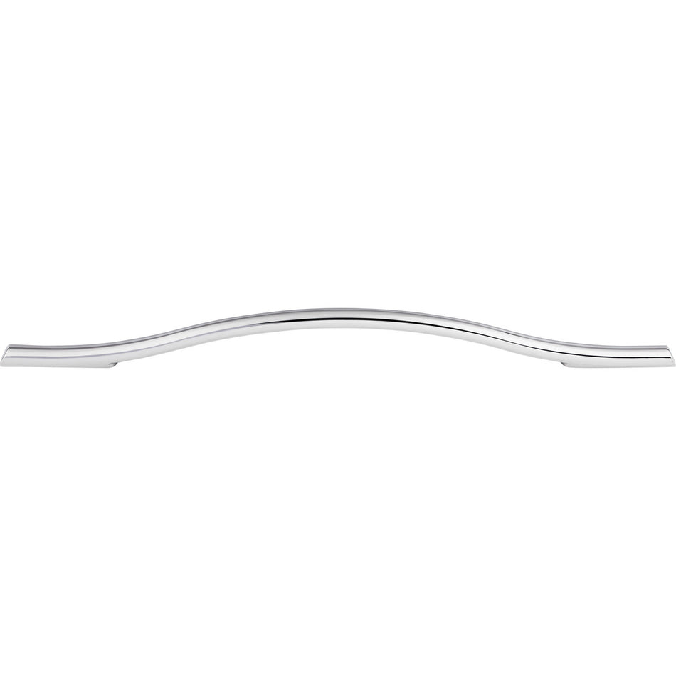 Top Knobs TK757PC: 9" cc Somerdale Arched Cabinet Pull - Polished Chrome