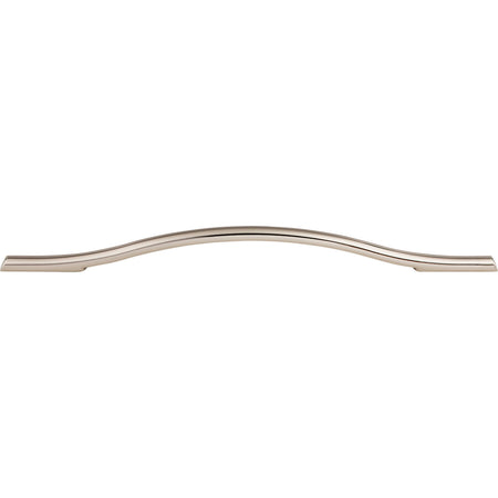Top Knobs TK757PN: 9" cc Somerdale Arched Cabinet Pull - Polished Nickel
