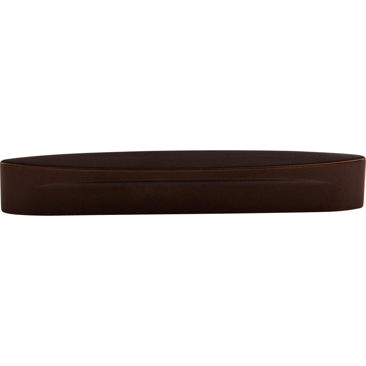 Top Knobs TK75ORB: 5" cc Sanctuary Oval Slot Cabinet Pull - Oil Rubbed Bronze