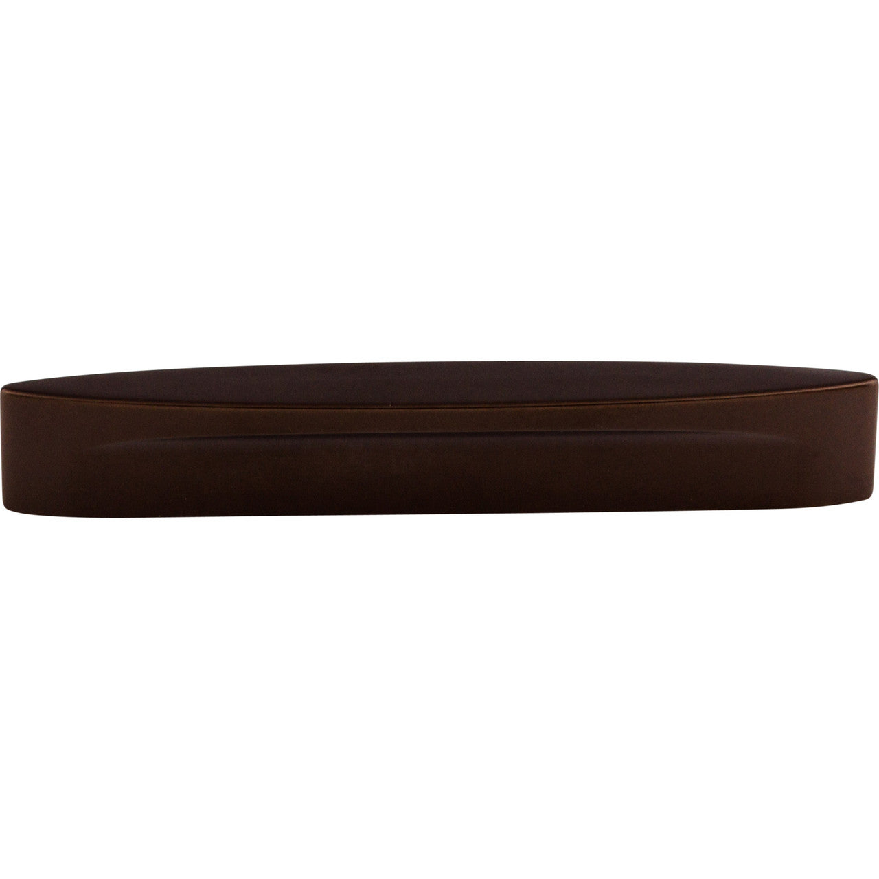 Top Knobs TK75ORB: 5" cc Sanctuary Oval Slot Cabinet Pull - Oil Rubbed Bronze
