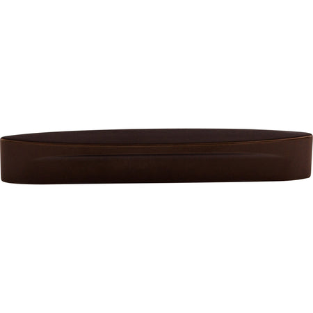 Top Knobs TK75ORB: 5" cc Sanctuary Oval Slot Cabinet Pull - Oil Rubbed Bronze