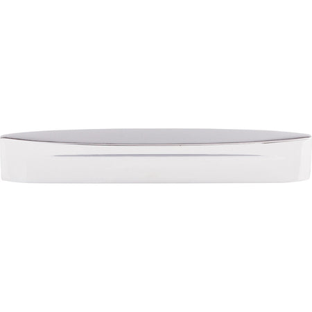 Top Knobs TK75PC: 5" cc Sanctuary Oval Slot Cabinet Pull - Polished Chrome