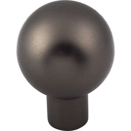 Top Knobs TK760AG: 7/8" Brookline Sphere Cabinet Knob - Ash Gray