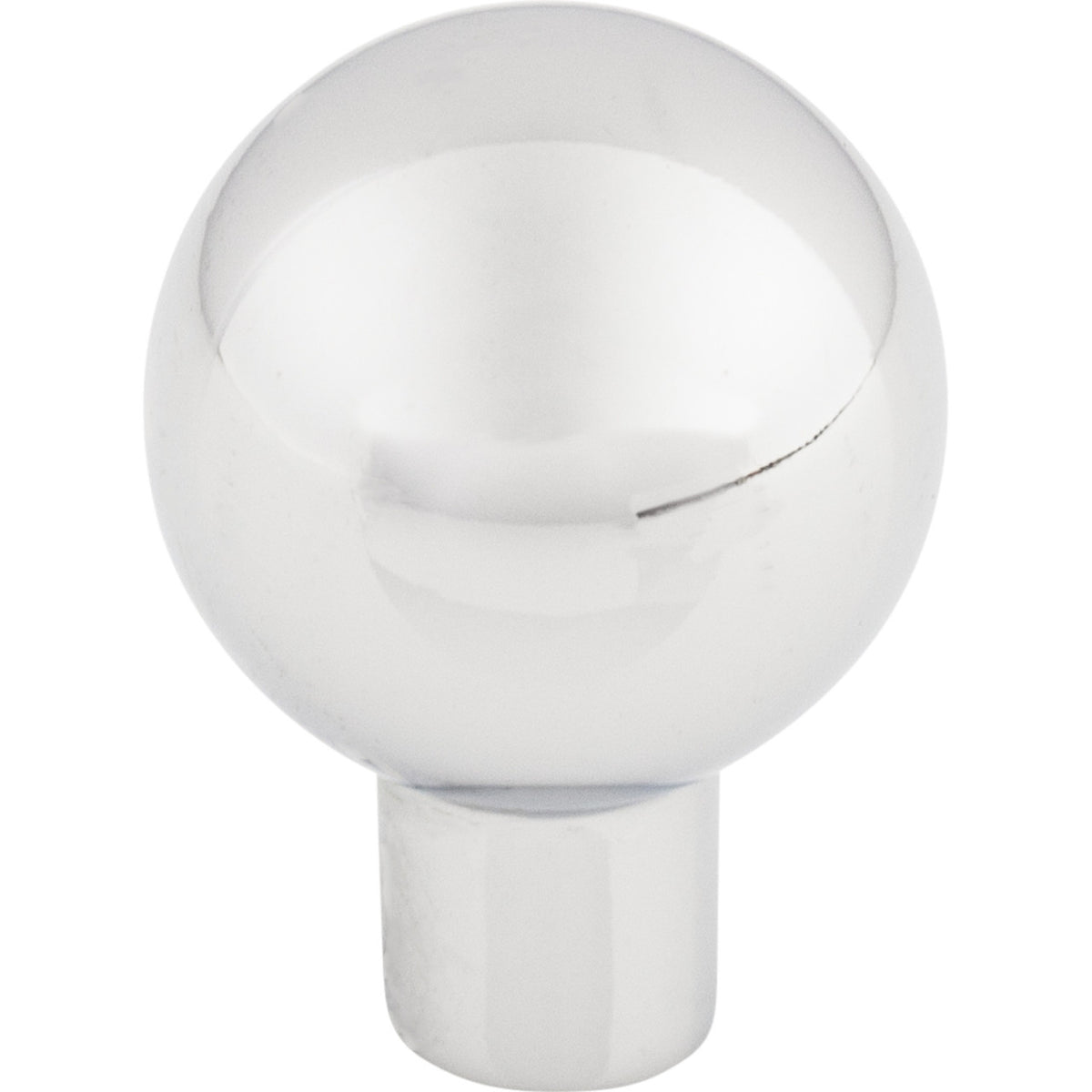 Top Knobs TK760PC: 7/8" Brookline Sphere Cabinet Knob - Polished Chrome