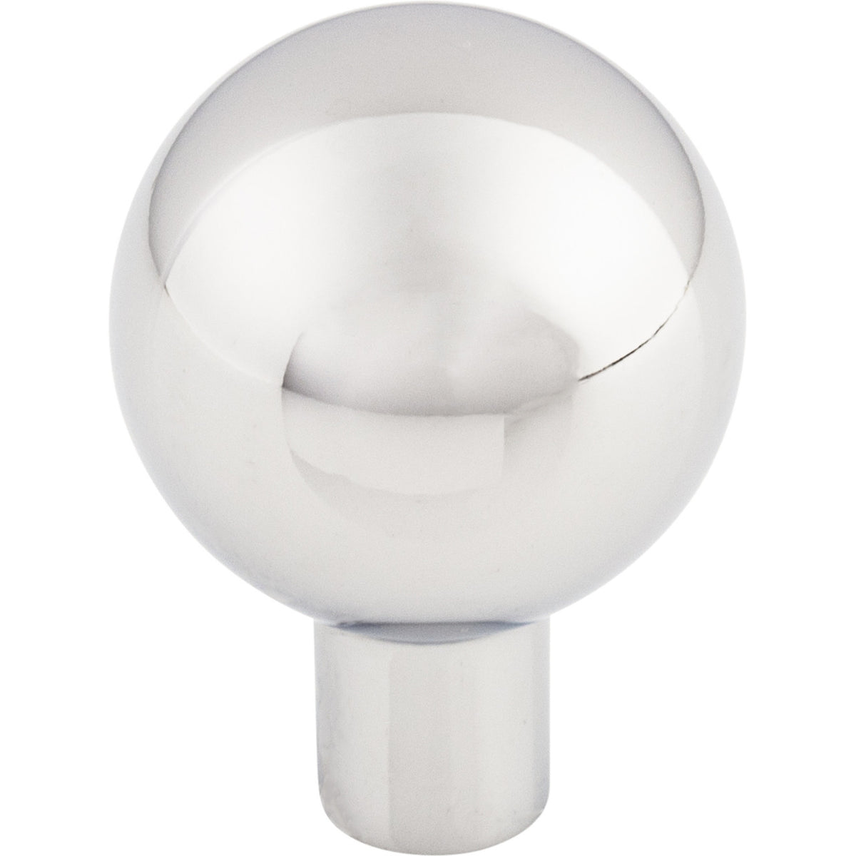 Top Knobs TK761PC: 1" Brookline Sphere Cabinet Knob - Polished Chrome