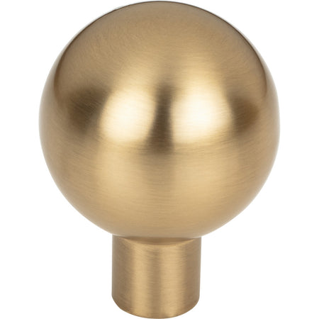 Top Knobs TK762HB: 1-1/8" Brookline Sphere Cabinet Knob- Honey Bronze
