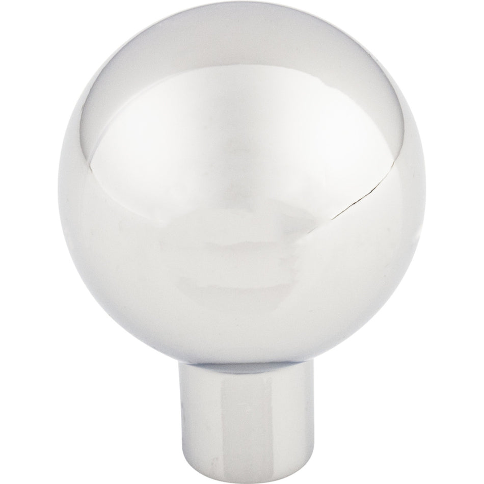 Top Knobs TK762PC: 1-1/8" Brookline Sphere Cabinet Knob - Polished Chrome