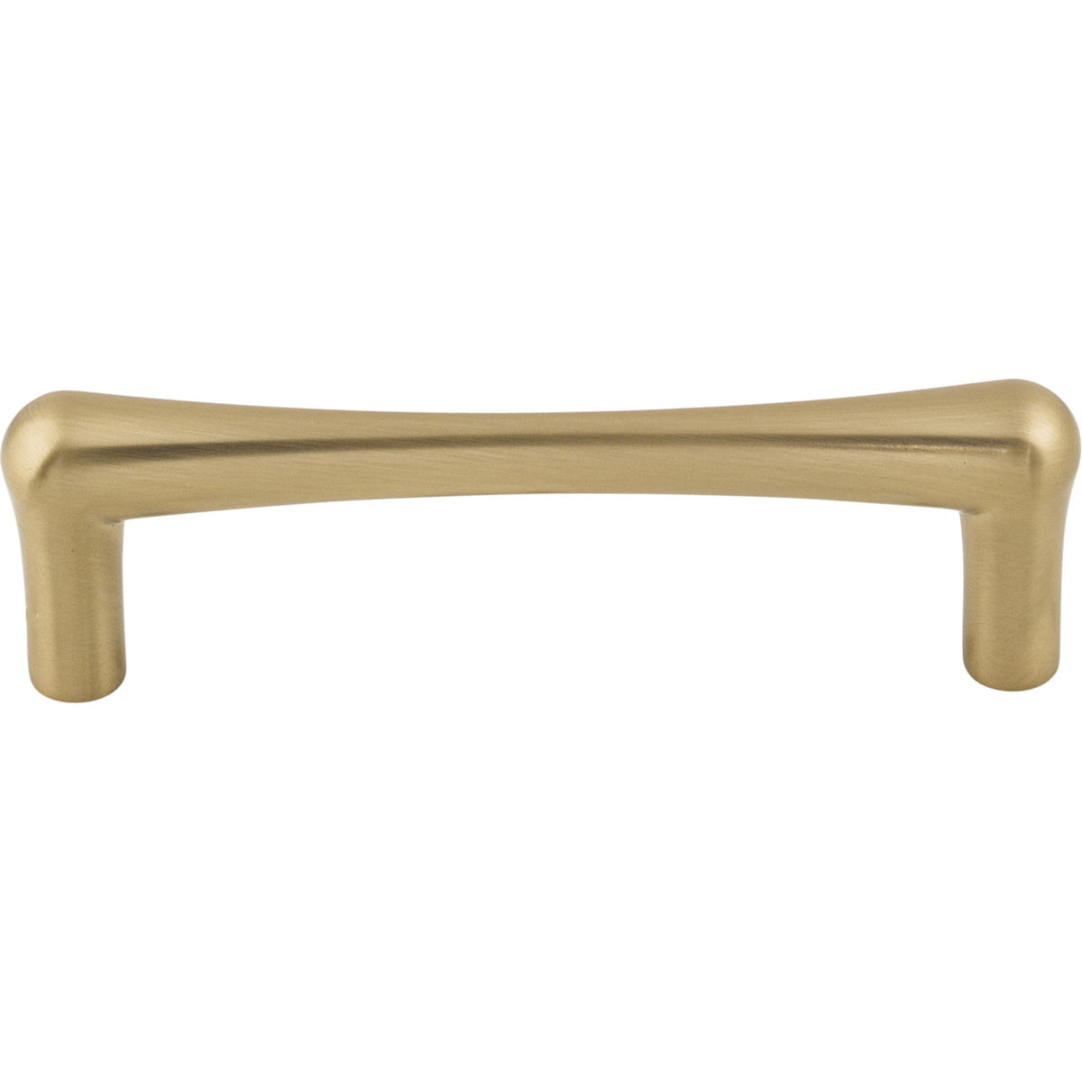 Top Knobs TK763HB: 3-3/4" cc Brookline Round Bar Cabinet Pull - Honey Bronze