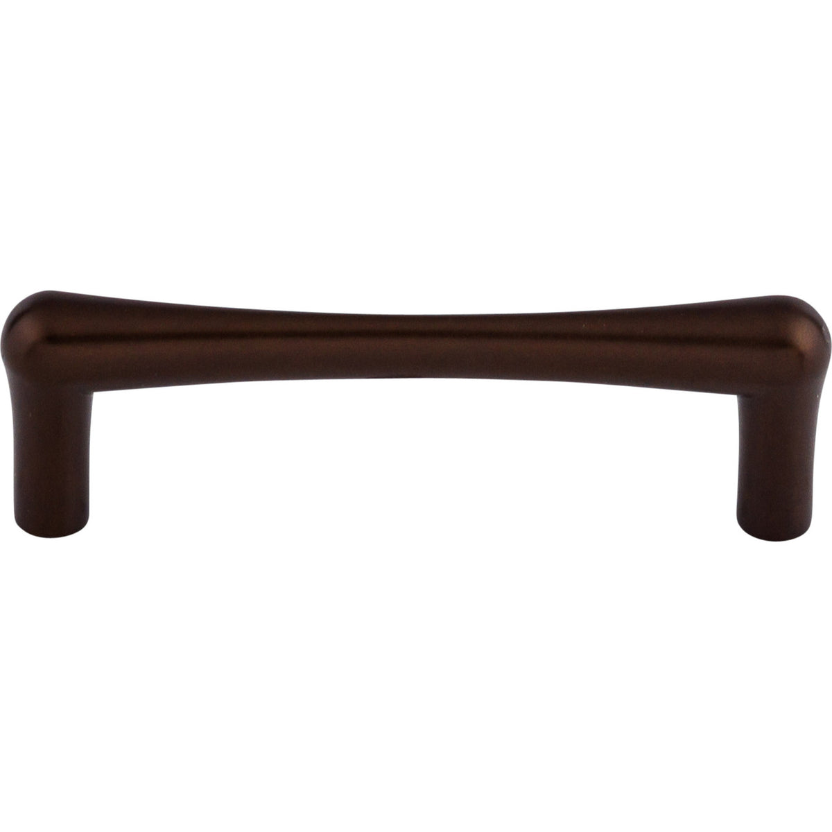 Top Knobs TK763ORB: 3-3/4" cc Brookline Round Bar Cabinet Pull - Oil Rubbed Bronze