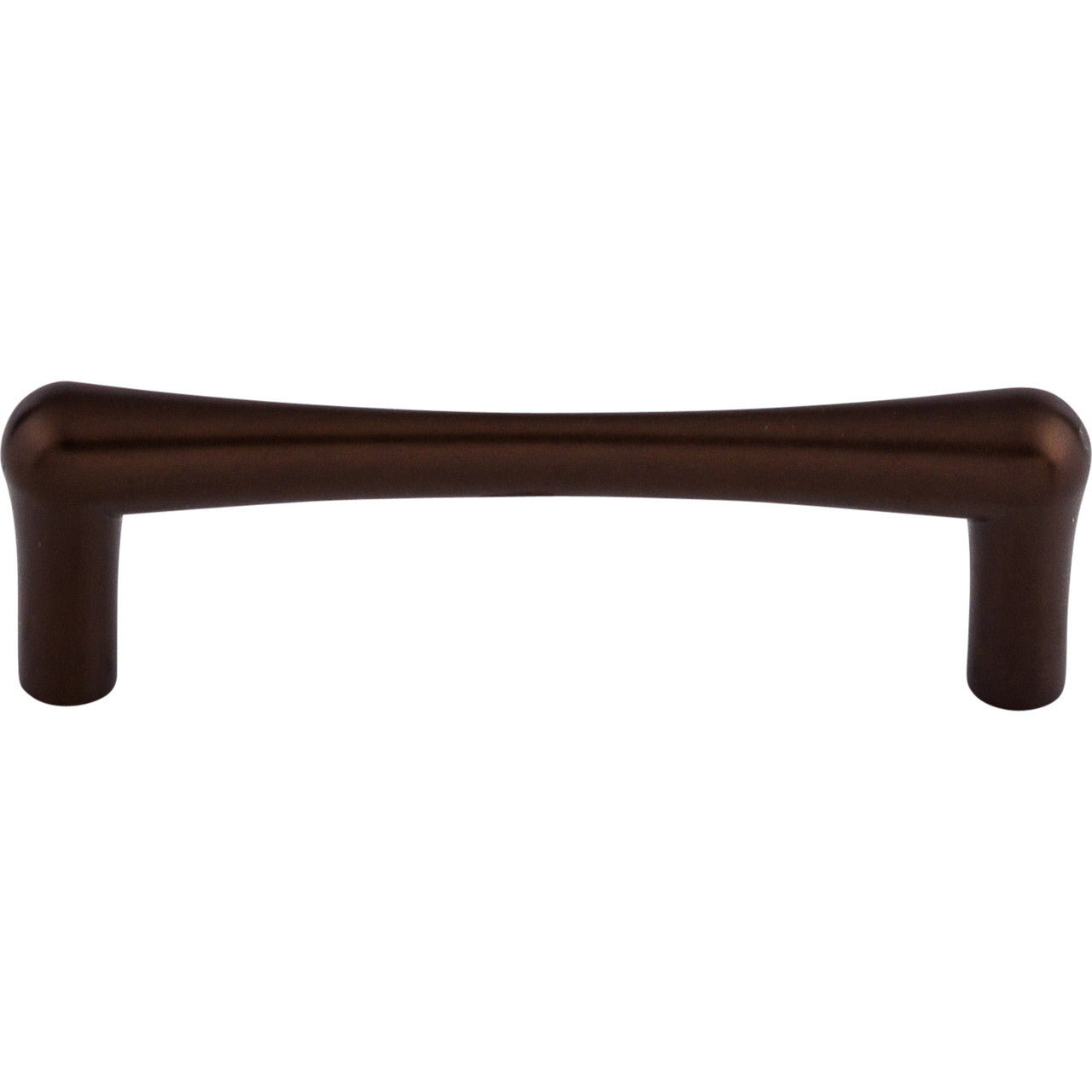 Top Knobs TK763ORB: 3-3/4" cc Brookline Round Bar Cabinet Pull - Oil Rubbed Bronze