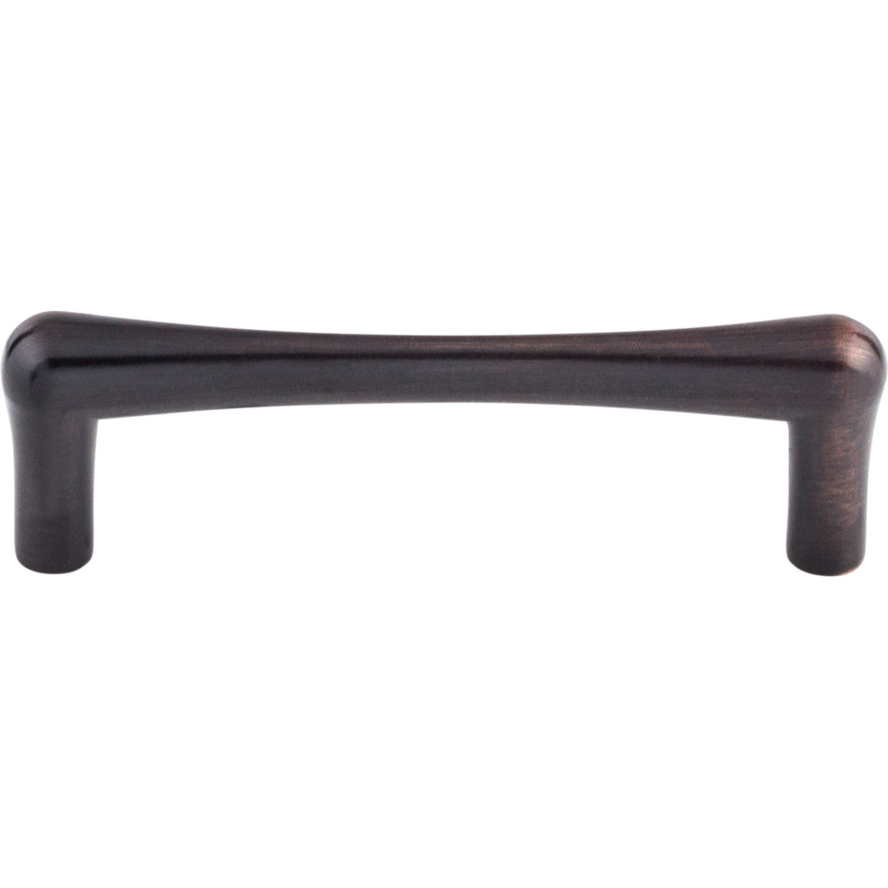 Top Knobs TK763TB: 3-3/4" cc Brookline Round Bar Cabinet Pull - Tuscan Bronze