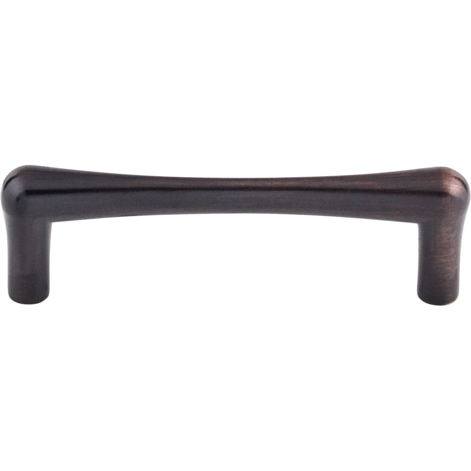 Top Knobs TK763TB: 3-3/4" cc Brookline Round Bar Cabinet Pull - Tuscan Bronze