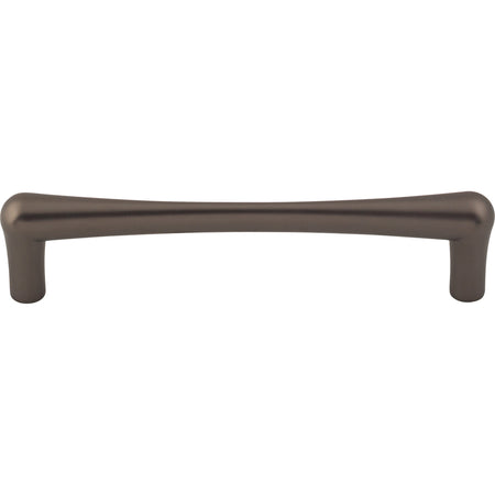Top Knobs TK764AG: 5-1/16" cc Brookline Round Bar Cabinet Pull - Ash Gray