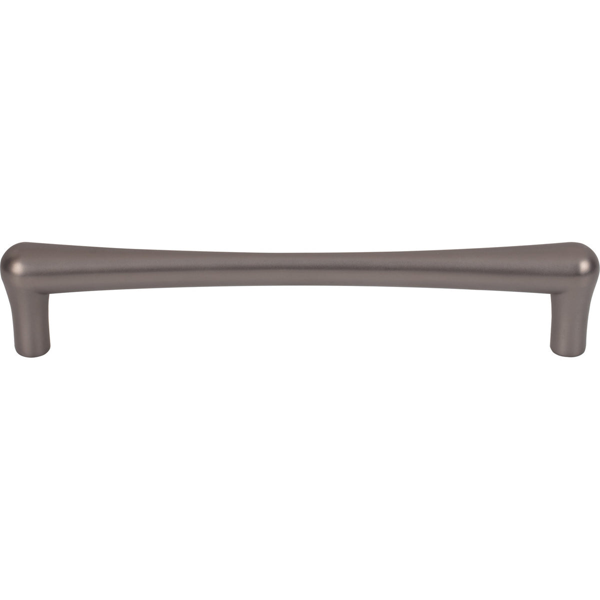Top Knobs TK765AG: 6-5/16" cc Brookline Round Bar Cabinet Pull - Ash Gray