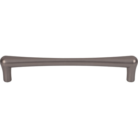 Top Knobs TK765AG: 6-5/16" cc Brookline Round Bar Cabinet Pull - Ash Gray