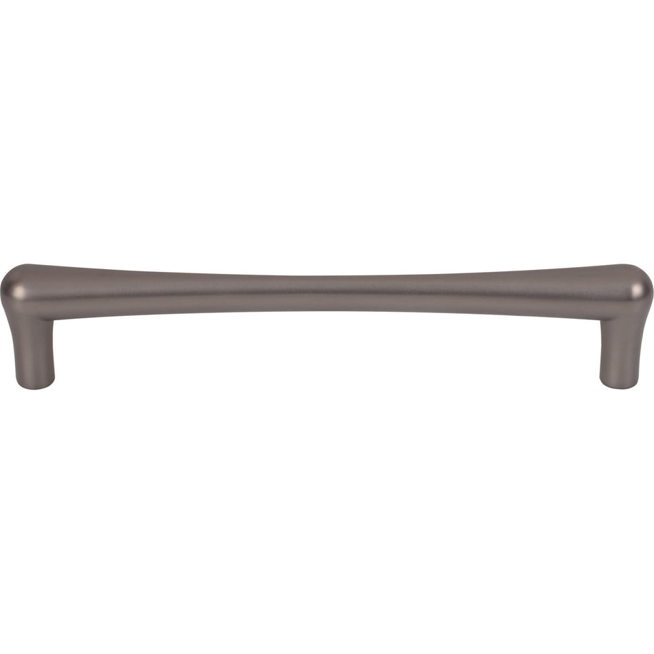Top Knobs TK765AG: 6-5/16" cc Brookline Round Bar Cabinet Pull - Ash Gray