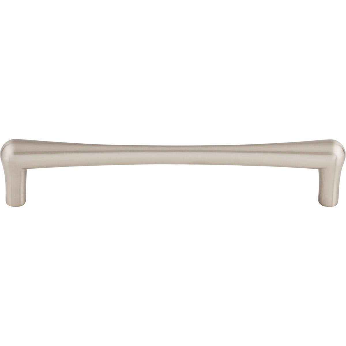 Top Knobs TK765BSN: 6-5/16" cc Brookline Round Bar Cabinet Pull - Brushed Satin Nickel
