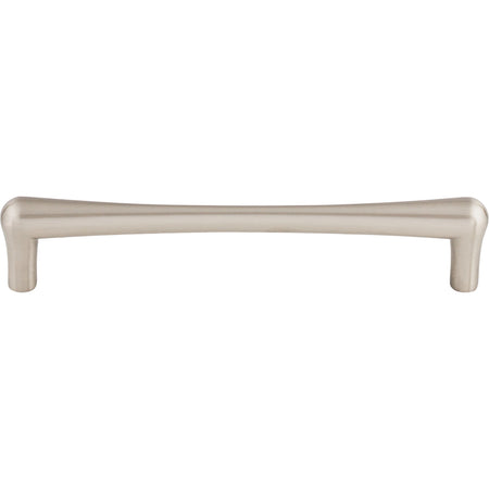 Top Knobs TK765BSN: 6-5/16" cc Brookline Round Bar Cabinet Pull - Brushed Satin Nickel