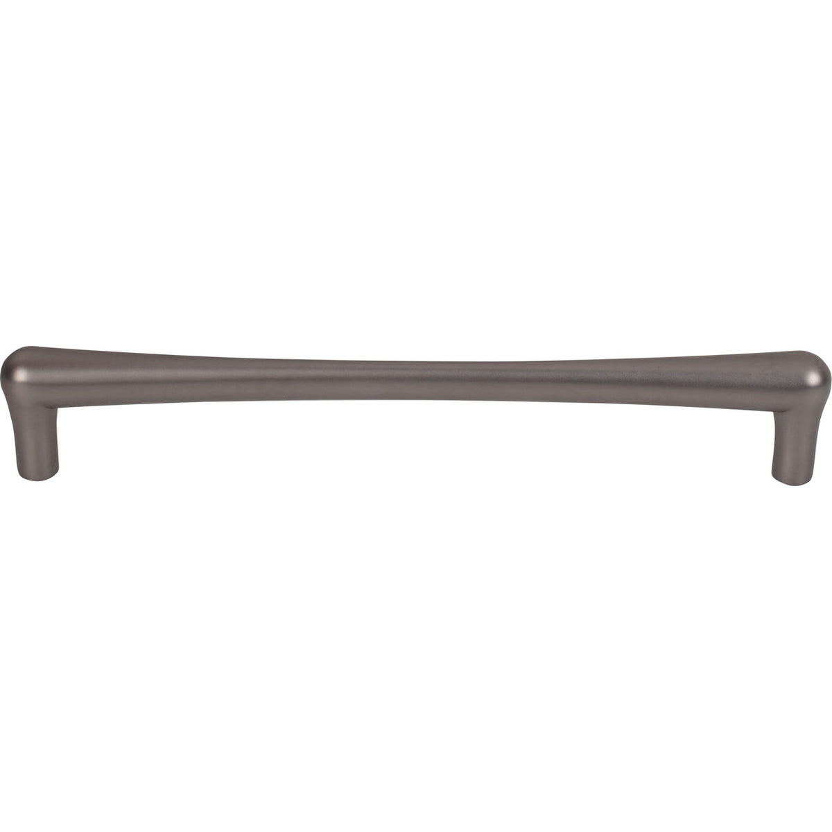 Top Knobs TK766AG: 7-9/16" cc Brookline Round Bar Cabinet Pull - Ash Gray