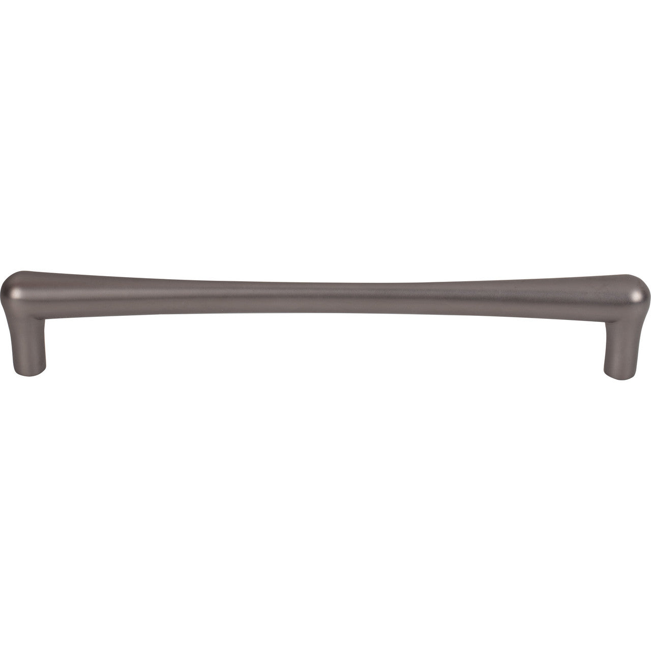 Top Knobs TK766AG: 7-9/16" cc Brookline Round Bar Cabinet Pull - Ash Gray