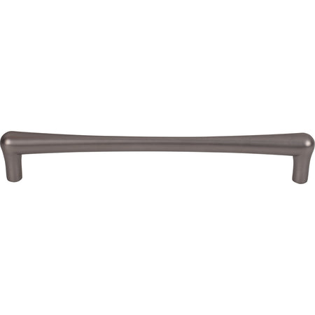 Top Knobs TK766AG: 7-9/16" cc Brookline Round Bar Cabinet Pull - Ash Gray