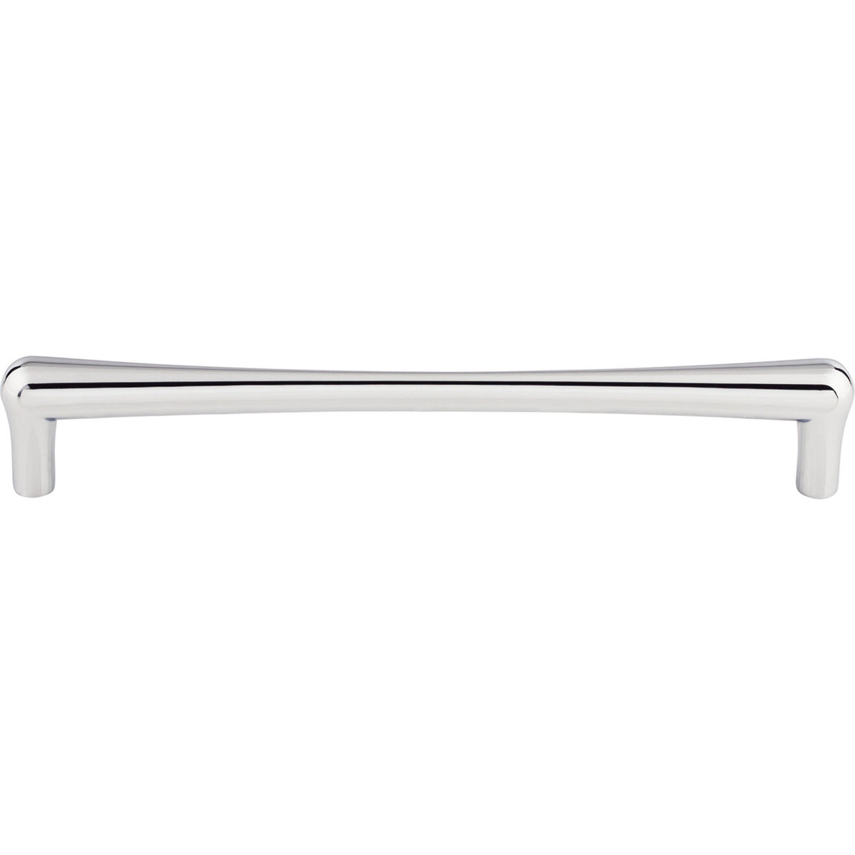 Top Knobs TK766PC: 7-9/16" cc Brookline Round Bar Cabinet Pull - Polished Chrome
