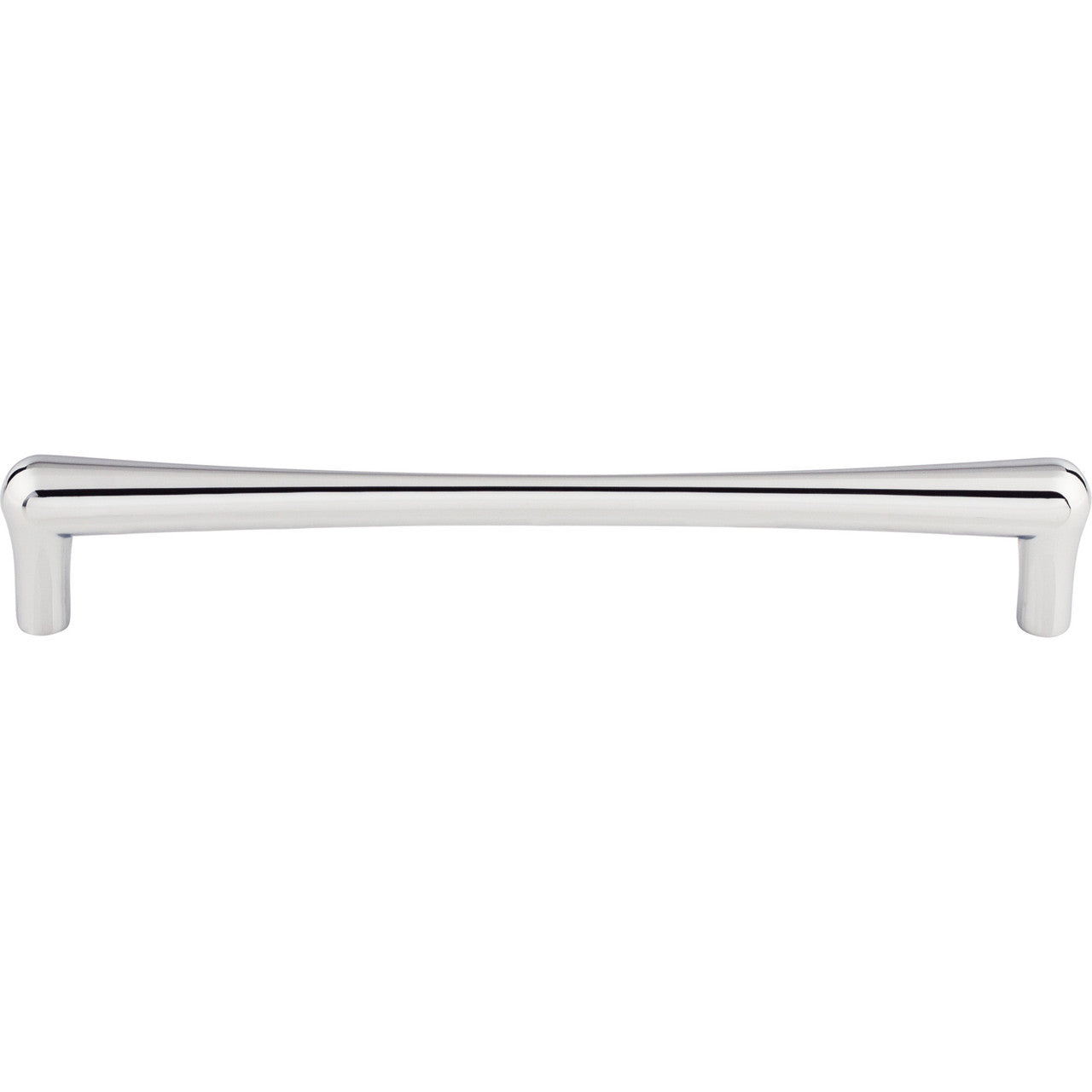 Top Knobs TK766PC: 7-9/16" cc Brookline Round Bar Cabinet Pull - Polished Chrome