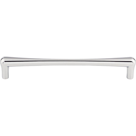 Top Knobs TK766PC: 7-9/16" cc Brookline Round Bar Cabinet Pull - Polished Chrome